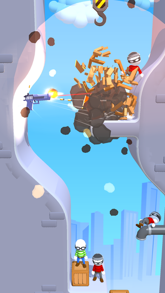 Gun Flip Killer - Gameplay image of android game