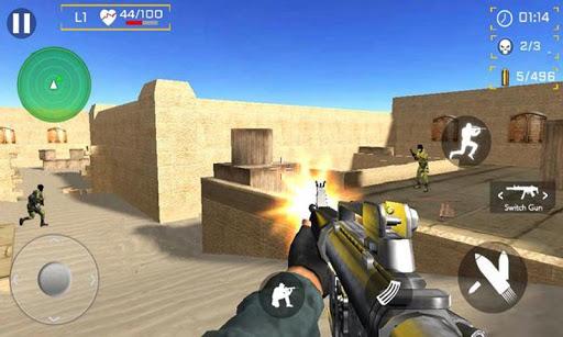 Gunner FPS Shooter - Gameplay image of android game