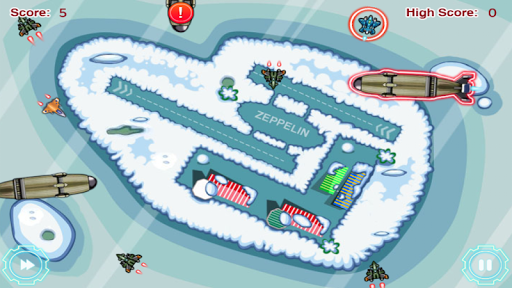 Air Commander - Traffic Plan - Gameplay image of android game