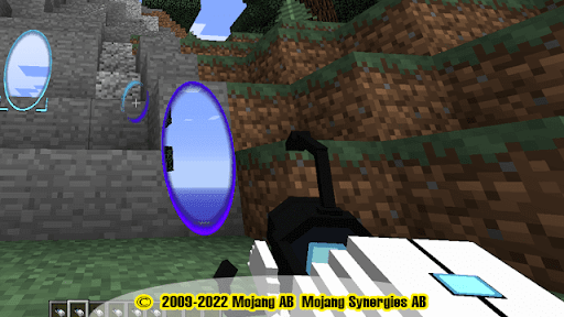 portal gun mod for minecraft - Image screenshot of android app