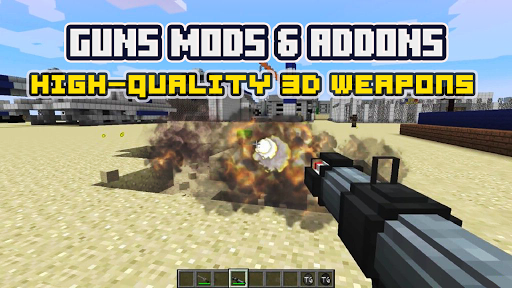 Guns mod for Minecraft ™ - Gun and Weapon Mods - عکس برنامه موبایلی اندروید