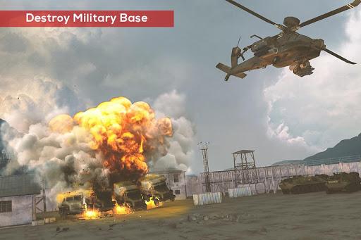 Gunship Heli Battle 3d Sim - Image screenshot of android app