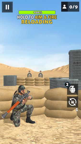 Gun Strike Game 3D - Gameplay image of android game