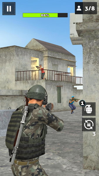 Gun Shoot: Shooting Game - Gameplay image of android game