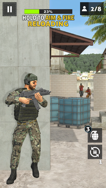 Gun Shoot: Shooting Game - Gameplay image of android game