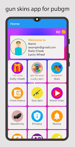 gun skin and tools PabgM - Image screenshot of android app