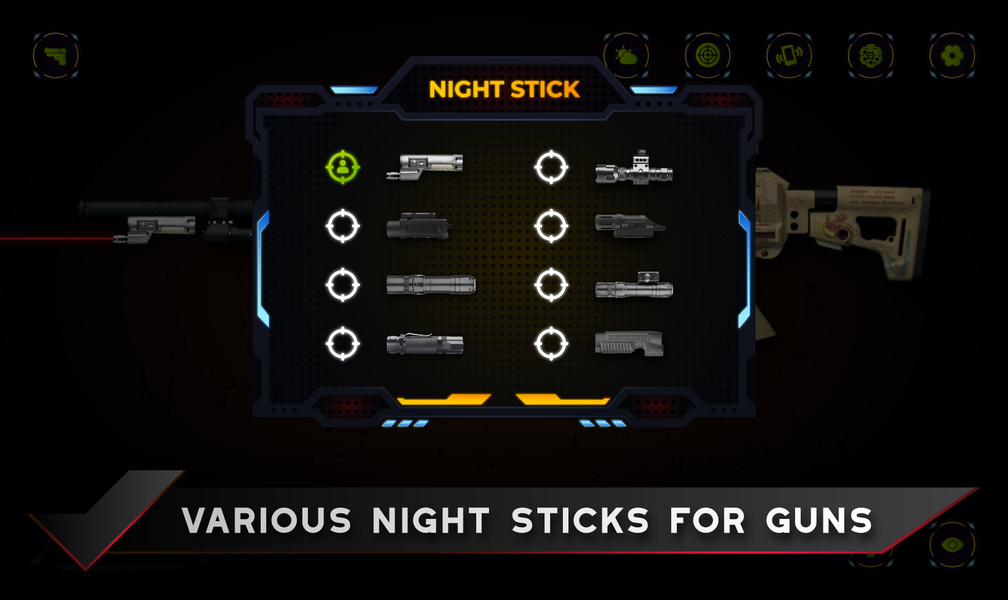 Gun Sounds and Lightsaber - عکس بازی موبایلی اندروید