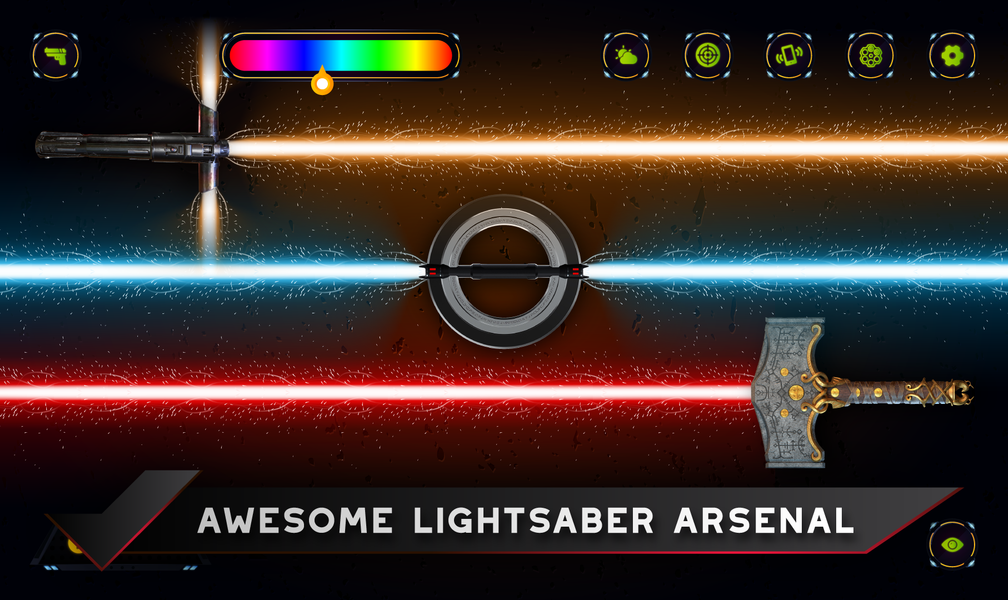 Gun Sounds and Lightsaber - عکس بازی موبایلی اندروید
