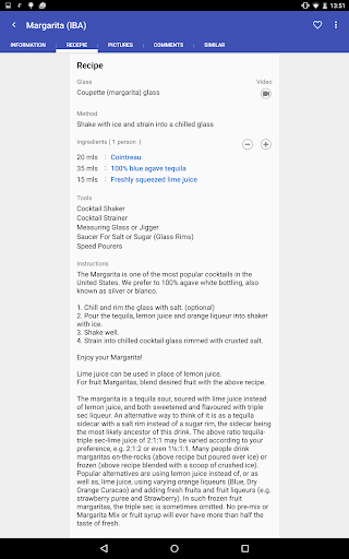 Cocktails Guru - Cocktail app - عکس برنامه موبایلی اندروید