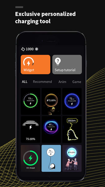 Guru Charging animation - Image screenshot of android app