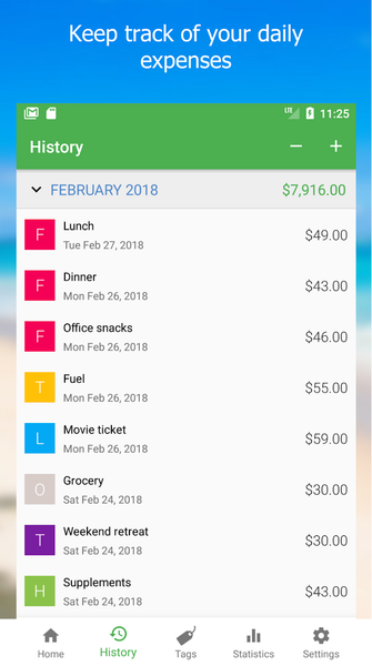 Expense Hero - The Expense Man - عکس برنامه موبایلی اندروید
