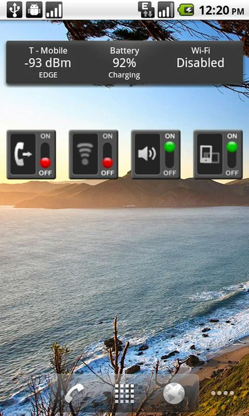 WiFi Toggle Widget - Image screenshot of android app