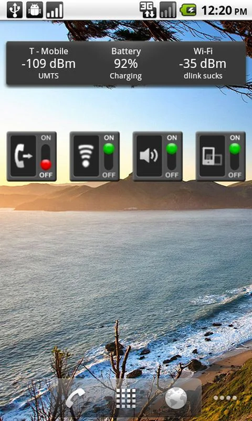 WiFi Toggle Widget - Image screenshot of android app