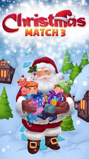 Christmas Games - Match 3 Puzzle Game for Xmas - Gameplay image of android game