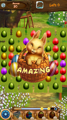 Easter Eggs: Fluffy Bunny Swap - Gameplay image of android game