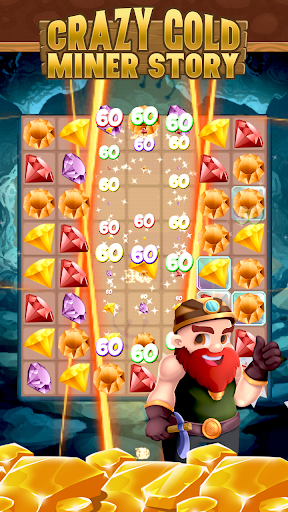 Ultimate Gold Rush: Match 3 - Gameplay image of android game