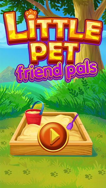 Little Pet Friend Pals Match 3 - Gameplay image of android game