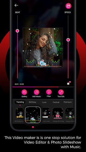 AI Photo-AI Music Video Editor - عکس برنامه موبایلی اندروید