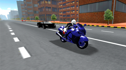 Police Bike Chase Gangster - Gameplay image of android game