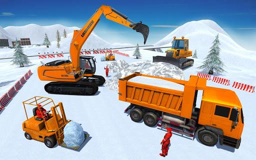 Bulldozer Excavator: JCB Games - Gameplay image of android game