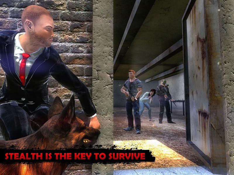 Police Dog Attack - Gameplay image of android game