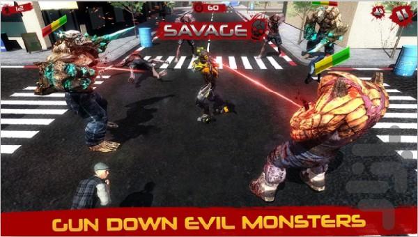 Super Robot Survival - Gameplay image of android game