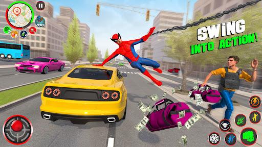 Gangster Crime Rope Hero City - عکس برنامه موبایلی اندروید