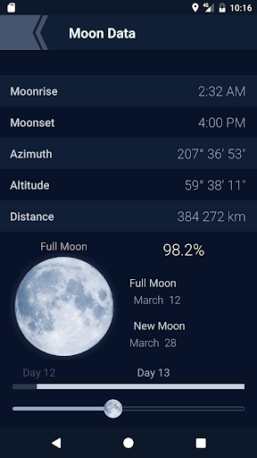 The Moon - Phases Calendar - عکس برنامه موبایلی اندروید