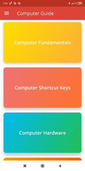 Computer Guide : Learn Compute - عکس برنامه موبایلی اندروید