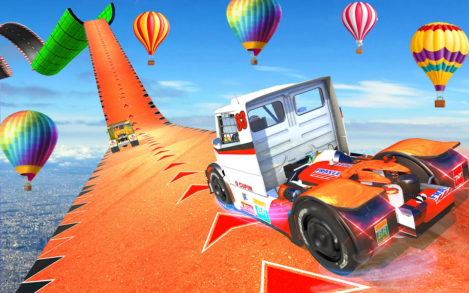 Extreme GT Truck Stunts Tracks - عکس برنامه موبایلی اندروید