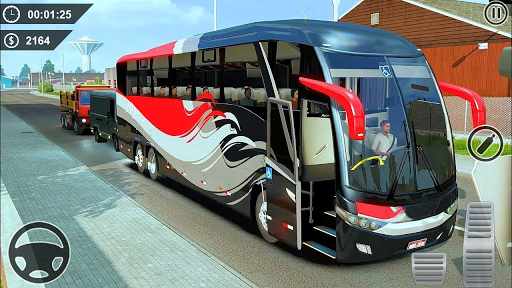 Euro Bus Transport: Bus Games - Gameplay image of android game