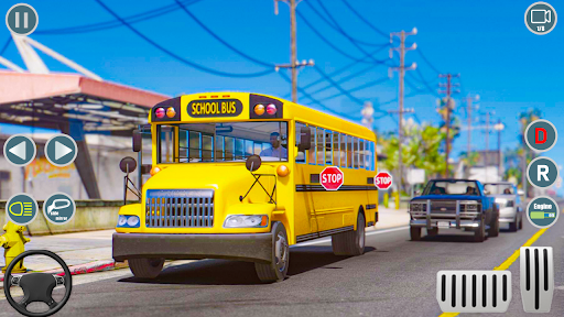 Euro City School Bus Driver 3d - عکس برنامه موبایلی اندروید