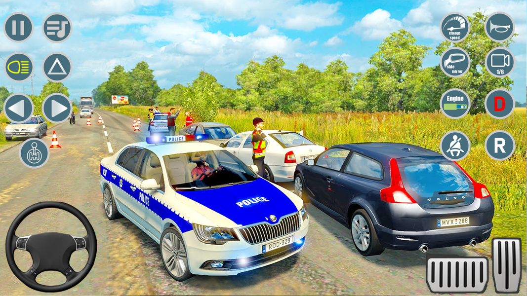Police Cop Simulator Game 3D - Gameplay image of android game