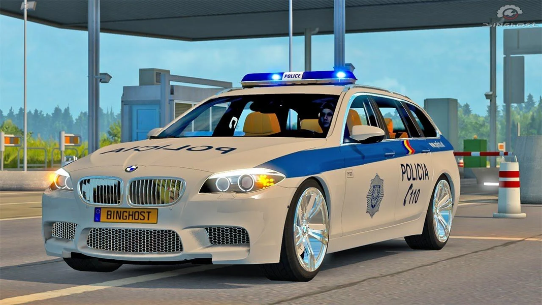 Police Cop Simulator Game 3D - Gameplay image of android game