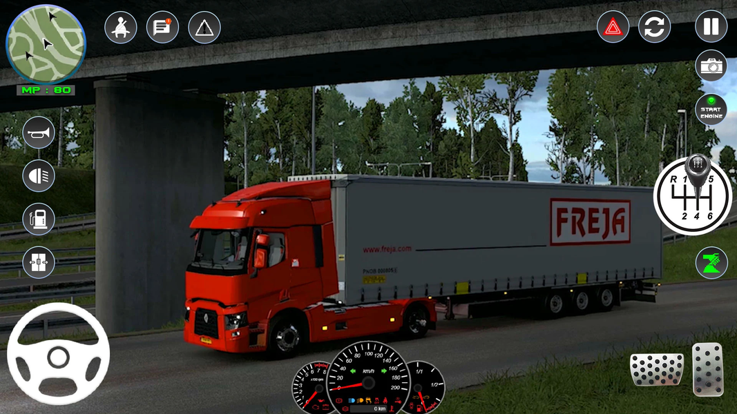 Truck Simulator: Truck Game ۳D - عکس برنامه موبایلی اندروید