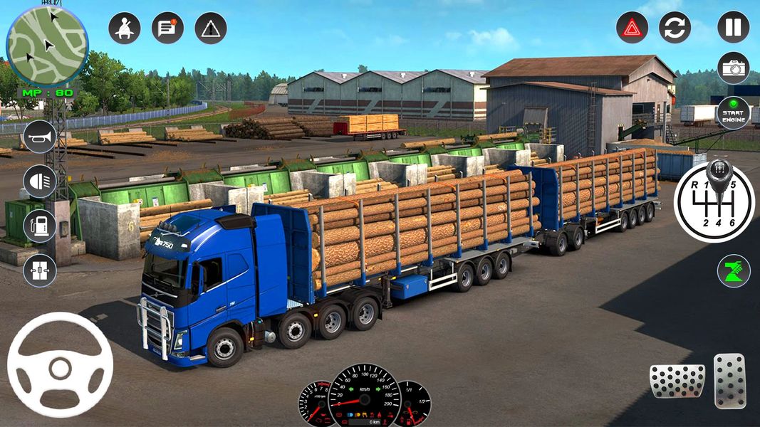 Truck Simulator: Truck Game ۳D - عکس برنامه موبایلی اندروید