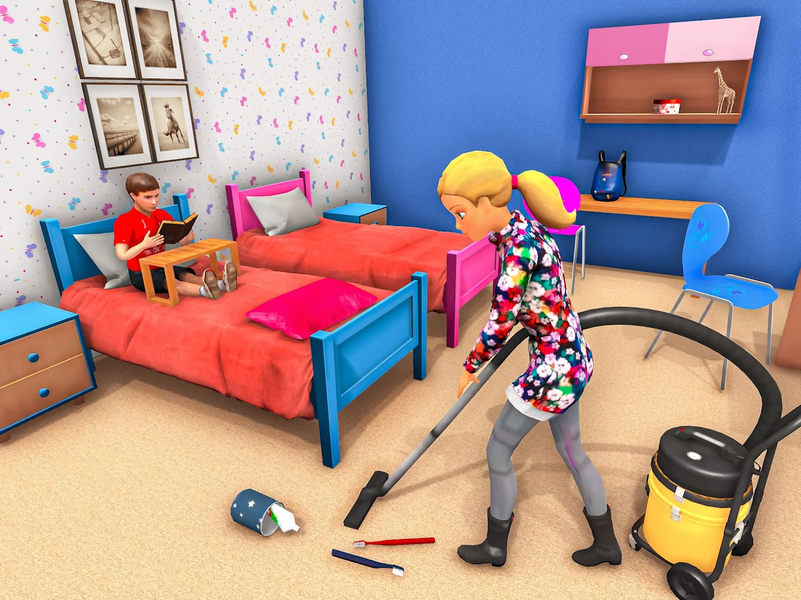 Mother Family Simulator Life - عکس بازی موبایلی اندروید