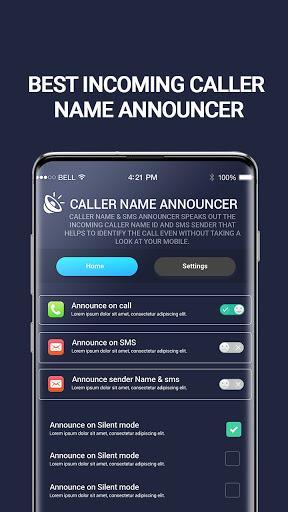 Caller Name Announcer - عکس برنامه موبایلی اندروید