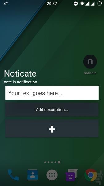 یادآور - Noticate - عکس برنامه موبایلی اندروید
