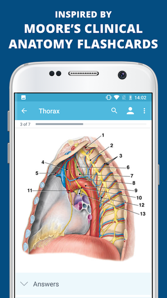 USMLE Clinical Anatomy - عکس برنامه موبایلی اندروید