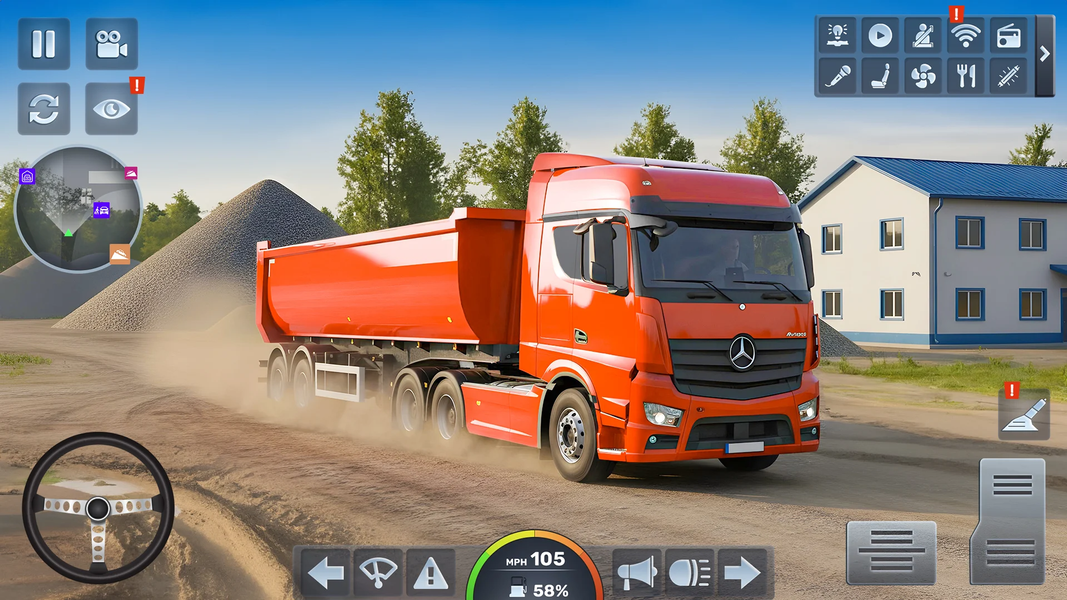 Highway Truck Simulator - عکس بازی موبایلی اندروید