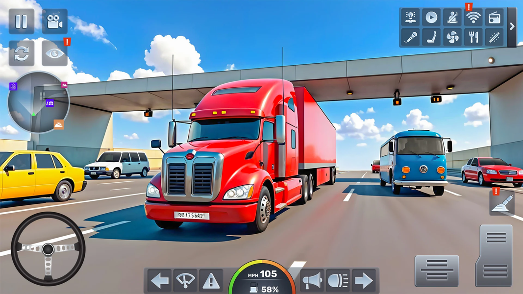 Highway Truck Simulator - عکس بازی موبایلی اندروید