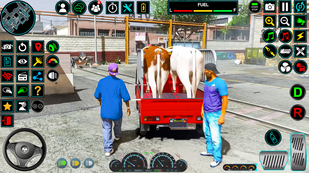 Farm Animal Offroad Truck Game - عکس بازی موبایلی اندروید