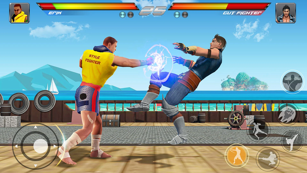 Karate Legends: Fighting Games - Gameplay image of android game