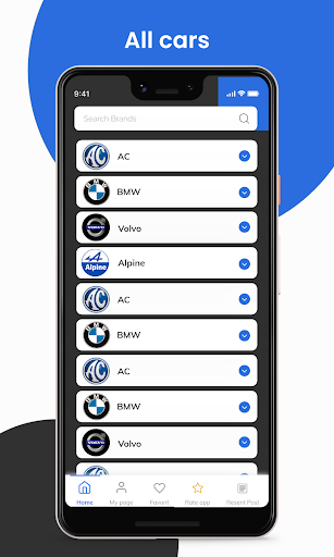 Data of car 2024- All cars - Image screenshot of android app