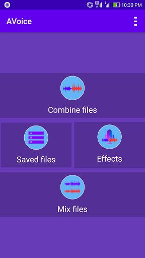 AVoice - voice change, audio e - Image screenshot of android app