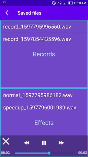AVoice - voice change, audio e - عکس برنامه موبایلی اندروید