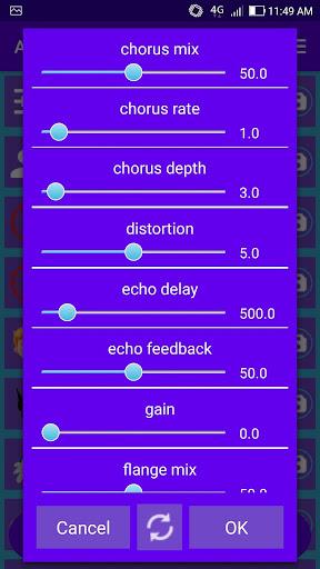 AVoice - voice change, audio e - عکس برنامه موبایلی اندروید