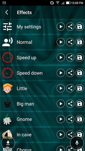 SilkAudio Effects - voice chan - عکس برنامه موبایلی اندروید
