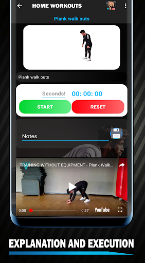 Home Workout No Equipment - Image screenshot of android app